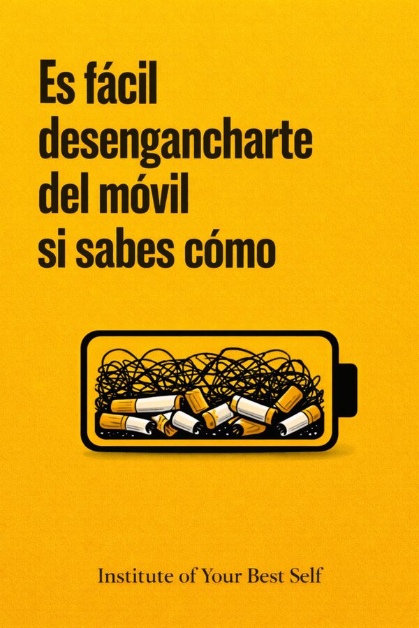 Es fácil desengancharte del móvil si sabes cómo